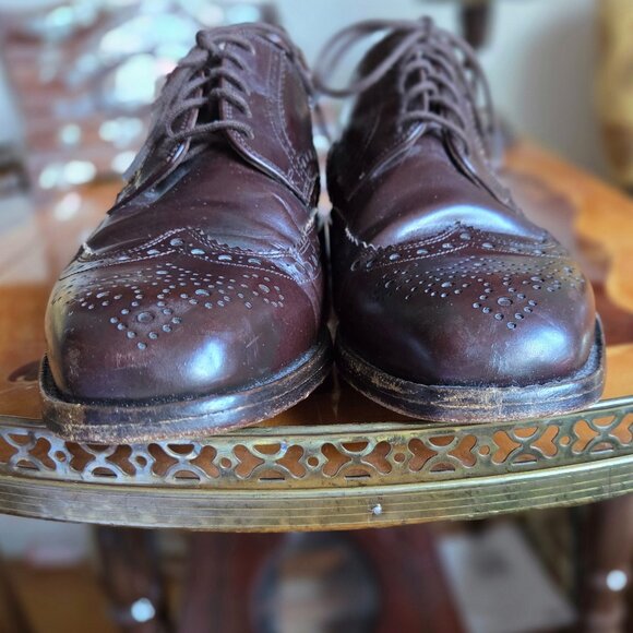 Bally Men’s Wingtips Oxford leather shoes - Picture 5 of 11